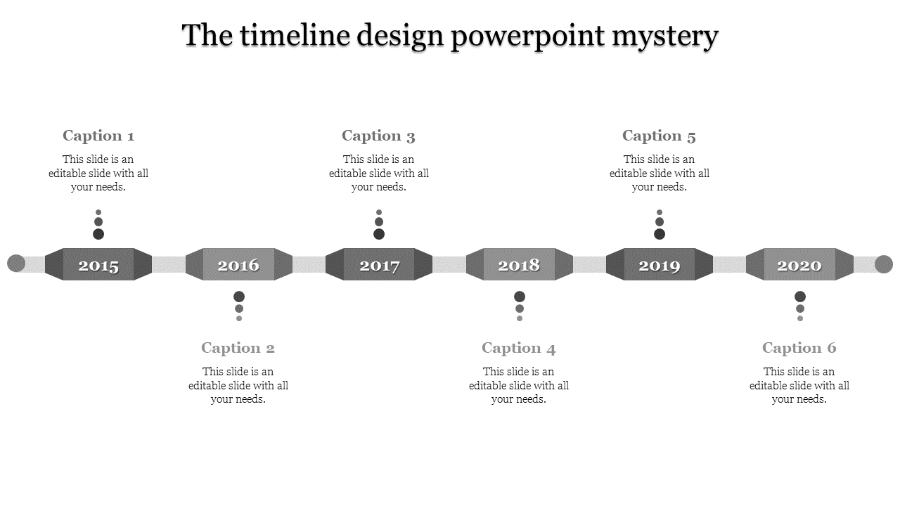 timeline design powerpoint-6-Gray
